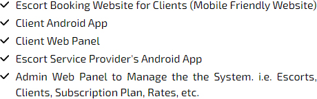 escort booking platform